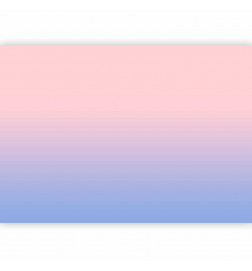 Fototapete - Pink Dawn - Gradient Background from Pink to Cool Blue