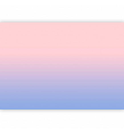 Mural de parede - Pink Dawn - Gradient Background from Pink to Cool Blue