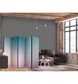 Room Divider - Nostalgic Gradient - Gradient Composition in Subdued Colors