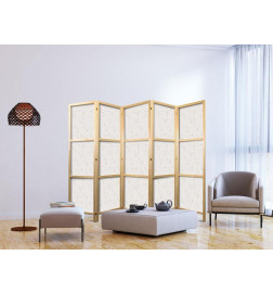 Japanilainen sermi - Star Map - Delicate Constellations in Warm Shades