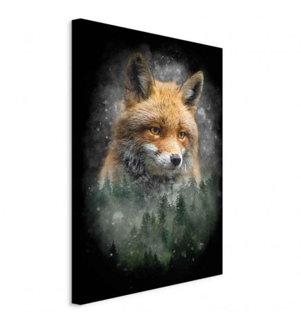 Canvas Print - Forest Life (1 Part) Vertical