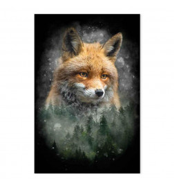 Canvas Print - Forest Life (1 Part) Vertical