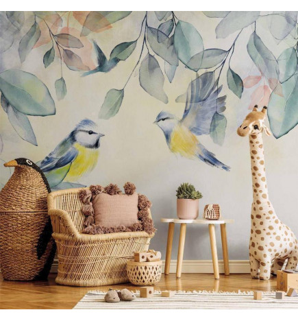 Fototapeet - Colorful Titmouse