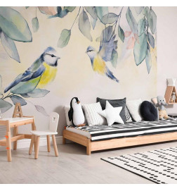 Fototapeta - Colorful Titmouse