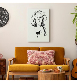 Quadro - Romantic Blonde (1 Part) Vertical