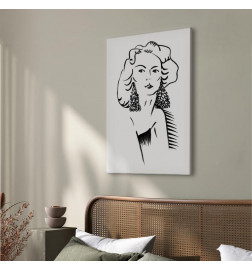 Quadro - Romantic Blonde (1 Part) Vertical