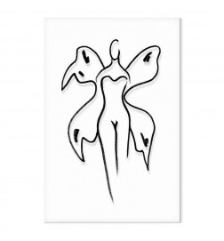 Glezna - Butterfly Woman (1 Part) Vertical