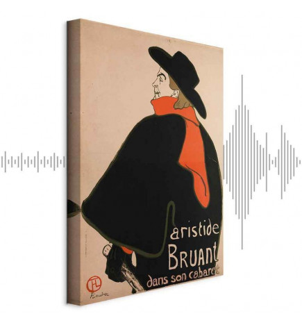 Quadro - Aristide Bruant: Dans son cabaret (1 Part) Vertical