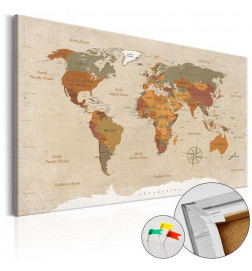 Quadro di sughero - Beige Chic