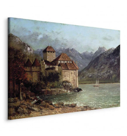 Seinapilt - Gustave Courbet -Chillon Castle