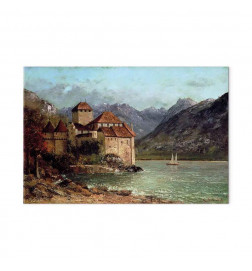 Tablou - Gustave Courbet -Chillon Castle