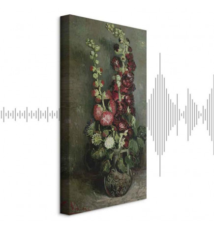 Quadro - Vincent Van Gogh – Vase of Hollyhocks