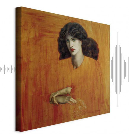 Tableau - Dante Gabriel Rossetti – La Donna della Finestra