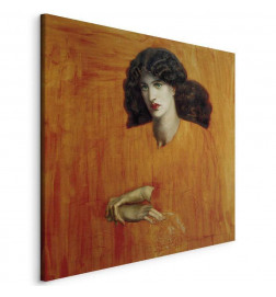 Schilderij - Dante Gabriel Rossetti – La Donna della Finestra