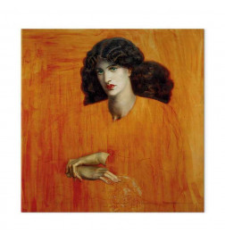 Paveikslas - Dante Gabriel Rossetti – La Donna della Finestra