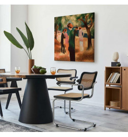 Seinapilt - August Macke – Lady in Green Jacket