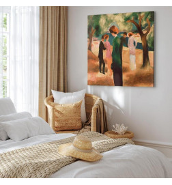 Paveikslas - August Macke – Lady in Green Jacket