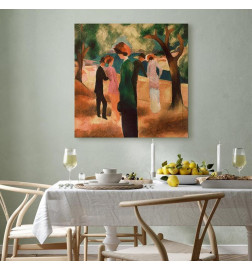 Tableau - August Macke – Lady in Green Jacket