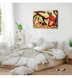 Leinwandbild - Franz Marc – Fabeltier