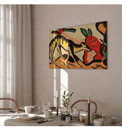 Schilderij - Franz Marc – Fabeltier