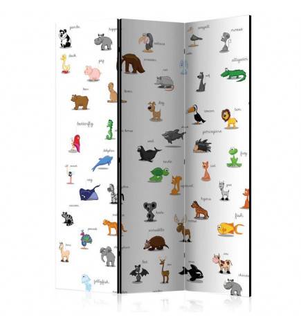 Biombo - animals (for children) [Room Dividers]