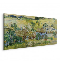 Canvas Print - Vincent Van Gogh – Farms near Auvers