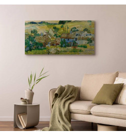 Canvas Print - Vincent Van Gogh – Farms near Auvers