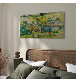 Seinapilt - Vincent Van Gogh – Farms near Auvers