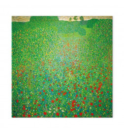 Quadro - Gustav Klimt – Poppy Field