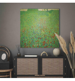 Slika - Gustav Klimt – Poppy Field