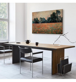 Seinapilt - Claude Monet – Field with wild Poppies