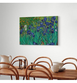 Leinwandbild - Vincent Van Gogh – Iryses