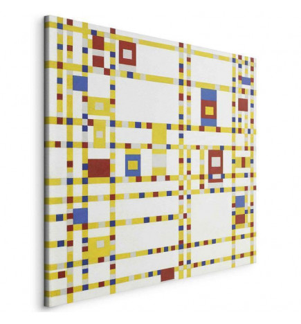 Glezna - Piet Mondrian – Broadway Boogie Woogie