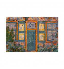 Canvas Print - Piet Mondrian – House in Sunlight