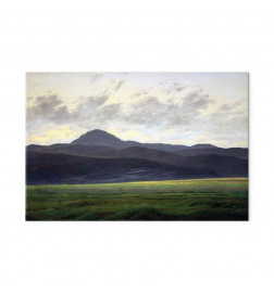 Glezna - Caspar David Friedrich – Mountain Landscape in Bohemia