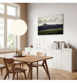 Seinapilt - Caspar David Friedrich – Mountain Landscape in Bohemia