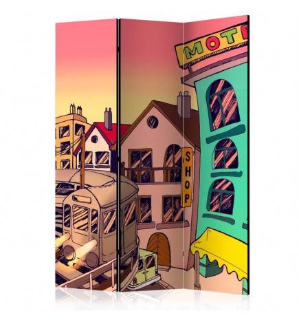 124,00 € 3-teiliges Paravent - Morning in a city [Room Dividers]