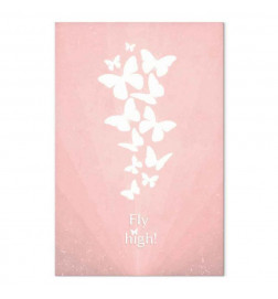 Canvas Print - Fly High! (1 Part) Vertical