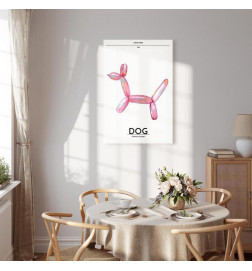 Glezna - Holo-Dog - Colorful Dog in Retro Style