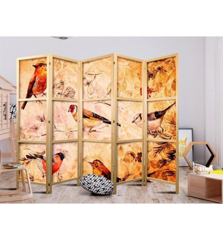 Paravento giapponese - Bird Radio