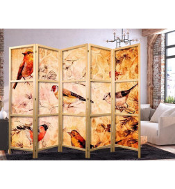 Paravento giapponese - Bird Radio