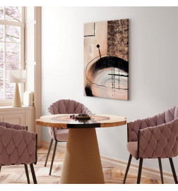 Tablou - Art of Shapes (1-part) - Hand-Painted Abstract Artwork