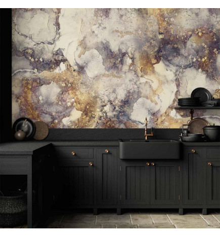 Wall Mural - Golden Interweaver