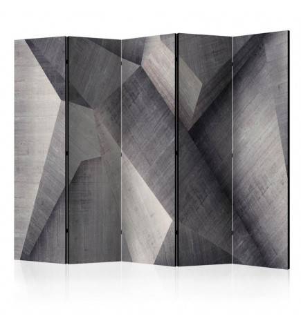 172,00 € 5-teiliges Paravent - Abstract concrete blocks II [Room Dividers]