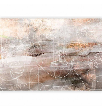 Fotomural - Penetrating Faces