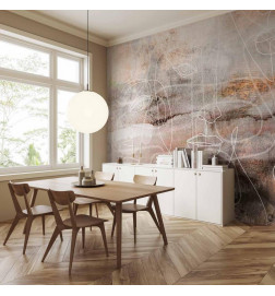 Mural de parede - Penetrating Faces