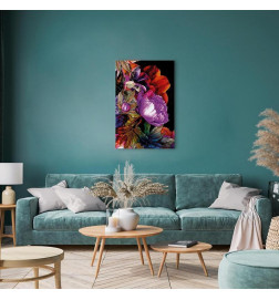 Canvas Print - Nature in Summer Hues (1-part) - Flower Garden of Inspiration