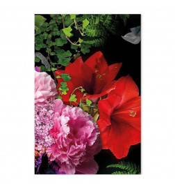 Quadro - Floral Symphony (1 Part) Vertical