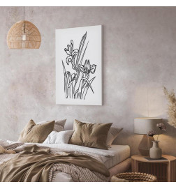 Tableau - Love Irises (1 Part) Vertical