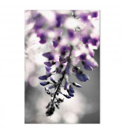 Canvas Print - Violet Ringtones (1 Part) Vertical